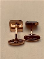 Cufflinks Zancan Man in Steel Zirconia EHG067 - EHG067